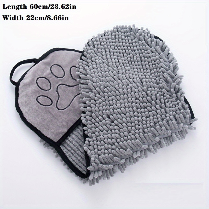 Absorbent Dog Towel, Microfiber Quick Drying Towel Machine Washable With Hand Pockets Pet Towel For Medium Large Dog - Image 9