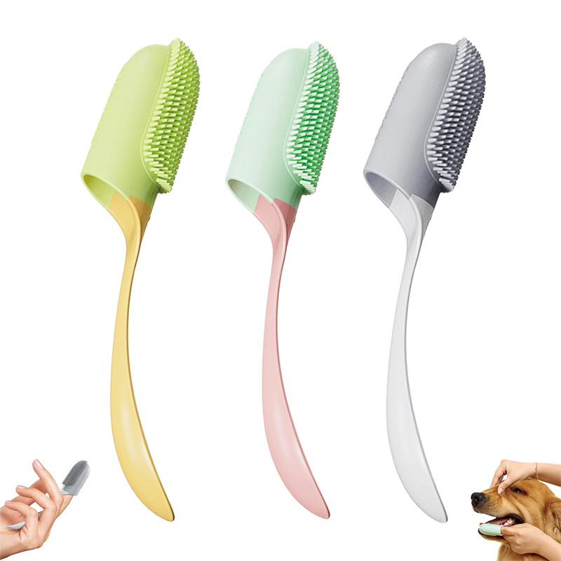 Dog Cat Finger Toothbrush