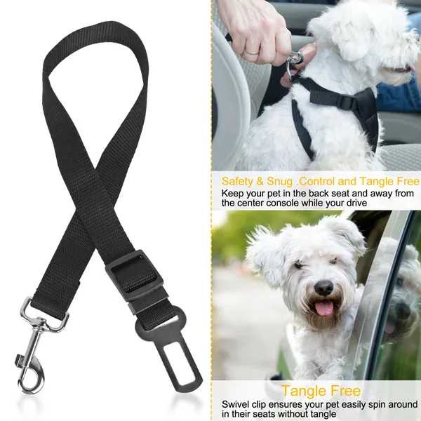 2Pcs Pet Dog Seat Belt Leash Adjustable Pet Dog Cat Safety Leads Harness - Image 10